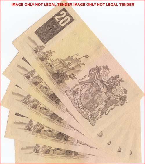 ***  GPC DE KOCK  5 X  R20  NOTES  IN SEQUENCE  ***        SET047