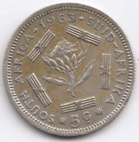 1963   5c   COIN                SUN9684