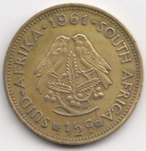 1961   1/2c   Coin                SUN9705