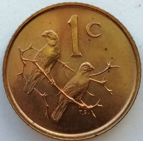 WOW    *** 1965 1 CENT COIN    ***       (ENGLISH)        SUN9782