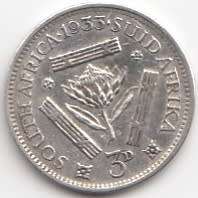1933  THREEPENCE COIN   SILVER                SUN9904