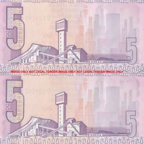 ***  GPC DE KOCK    R5  NOTES     TWO IN SEQUENCE   ***    AUNC to UNC    SET016