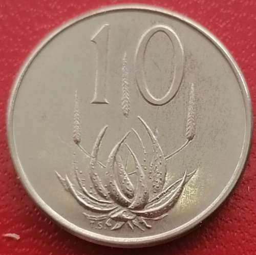1965   10c   COIN   (AFRIKAANS)       SUN9948