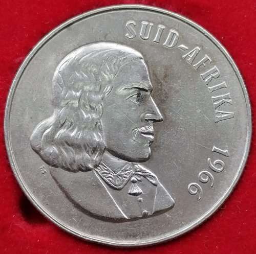 1966   SILVER   R1   COIN   (AFRIKAANS)       SUN9967
