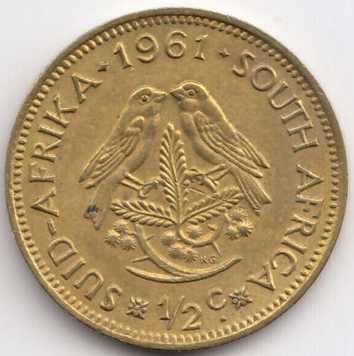 1961   1/2c   Coin                SUN9982