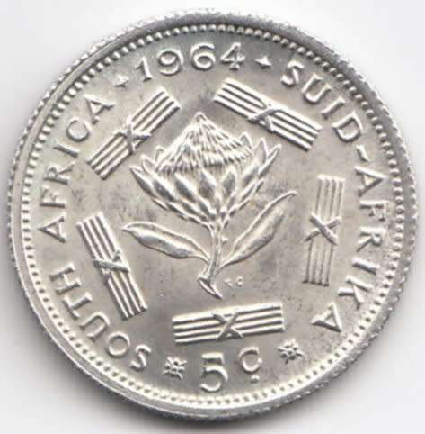1964   5c   Coin        Silver (.500)        SUN10000