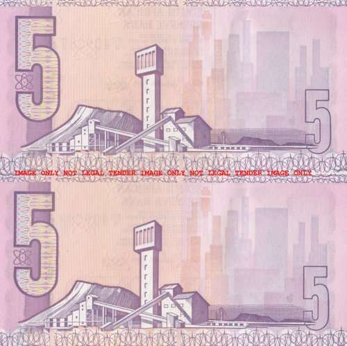 ***  GPC DE KOCK    R5  NOTES     TWO IN SEQUENCE   ***    AUNC to UNC    SET077