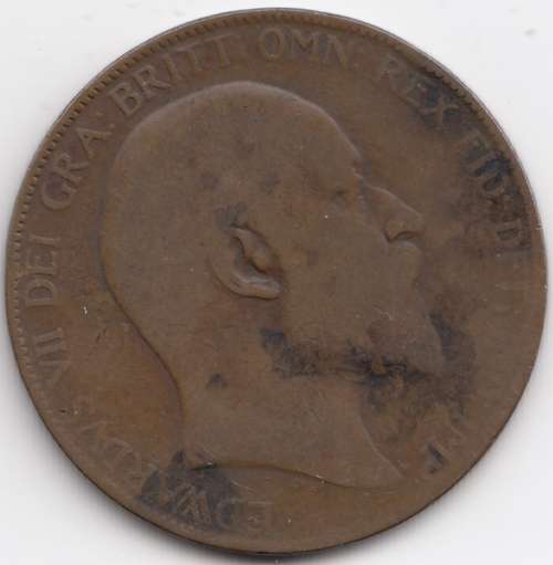 1907      ONE PENNY   COIN                SUN10036