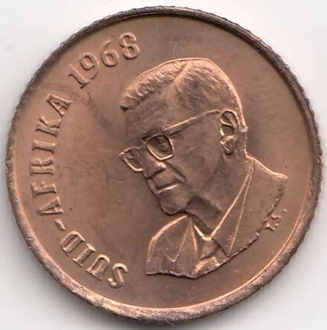 1968   1c   COIN   (AFRIKAANS)       SUN10057