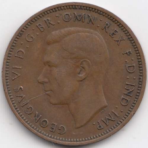 1940      HALF PENNY   COIN                SUN10101