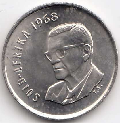 1968    5c   (AFRIKAANS)     COIN                         SUN10114