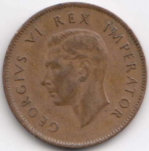 SOUTH AFRICA      1/4 D    1943                 SUN10142