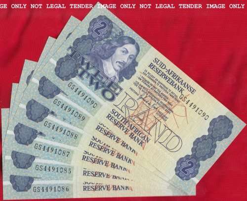 WOW    ***  GPC DE KOCK   R2  NOTES  IN SEQUENCE   (6 NOTES)  ***        SET023
