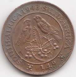 *****  1943   1/4   PENNY  COIN  *****         SA         SUN10213