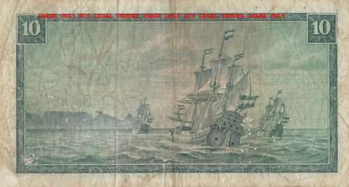 WOW    ***  TW DE JONGH  R10  NOTE  ***     C275 577925    SET057