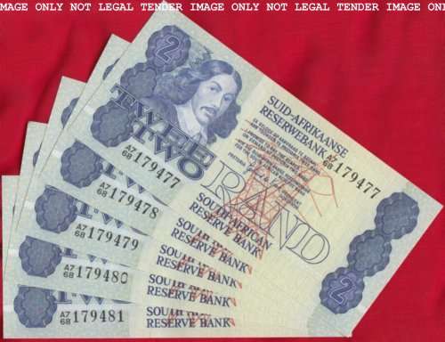 WOW    ***  GPC DE KOCK   R2  NOTES  IN SEQUENCE   (5 NOTES)  ***        SET074