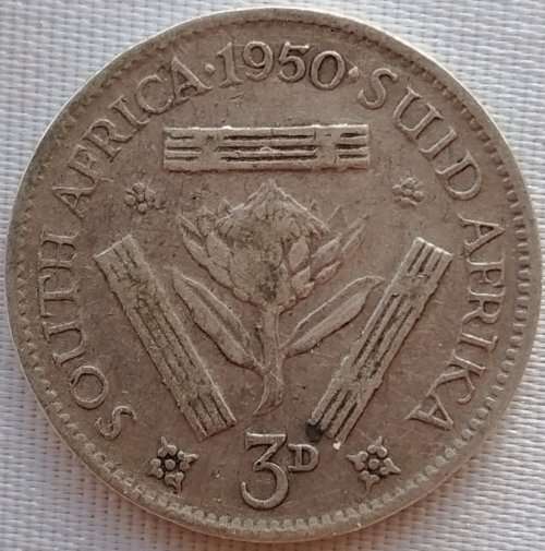 1950 THREEPENCE COIN  Silver          SUN10433
