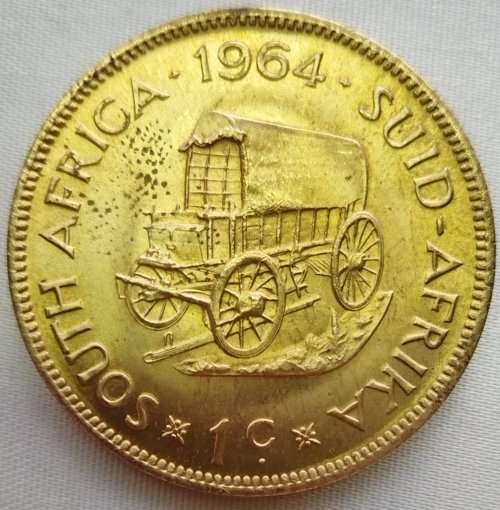 1964   1c   Coin                SUN10436