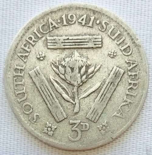1941     THREEPENCE   COIN    SILVER              SUN10445