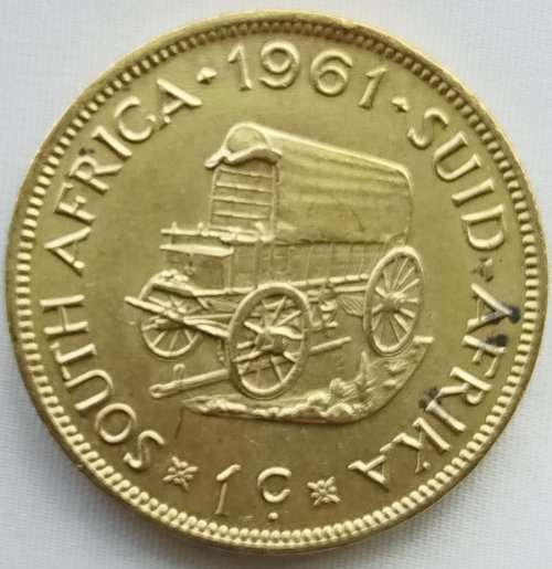 1961   1c   Coin                SUN10464