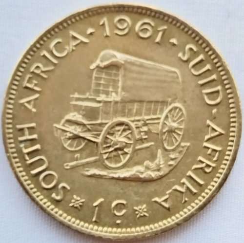 1961   1c   Coin                SUN10686