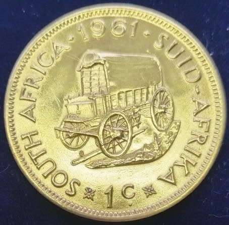 1961   1c   Coin                SUN10817