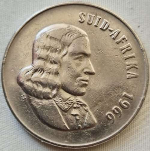 1966   50c   COIN   (AFRIKAANS)       SUN10838
