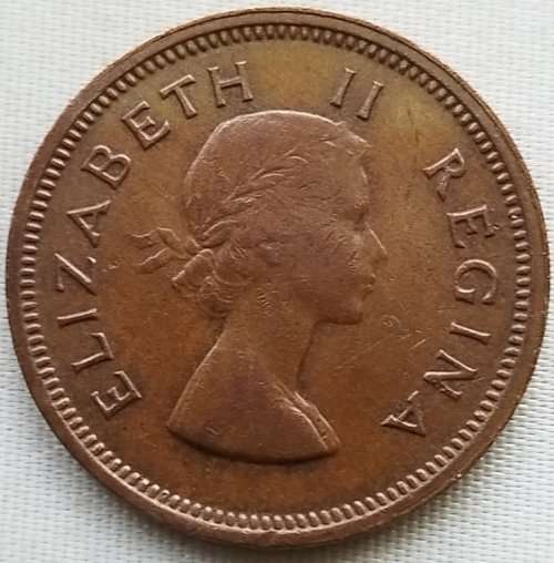 1955     1/4 Penny   SOUTH AFRICA          SUN10910
