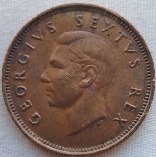 1948  QUARTER PENNY COIN SOUTH AFRICA                  SUN10930*