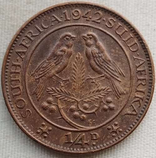 1942      1/4 D    SOUTH AFRICA                 SUN11049