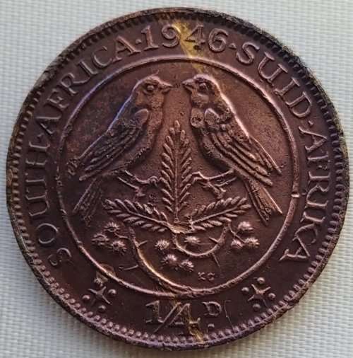 1946      QUARTER PENNY COIN    SA               SUN11095