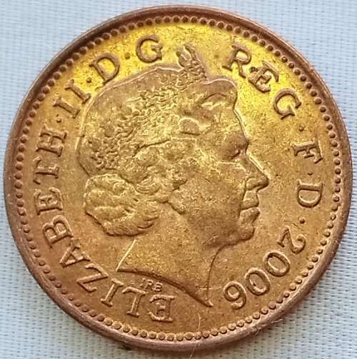 2006  -  One Penny Coin      United Kingdom         SUN11173
