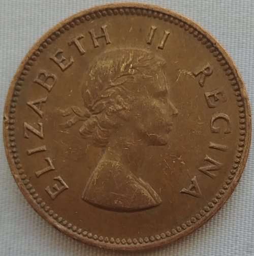 1957  HALF  PENNY    COIN        SA                       SUN11182