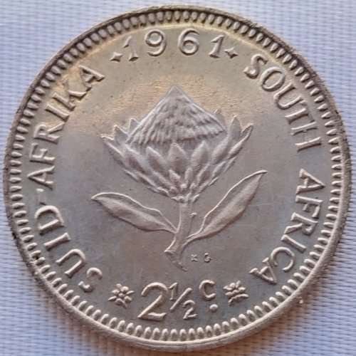 1961      2 1/2 c   Coin    SILVER          SUN11269*