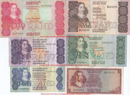 ***  SET OF SIX  NOTES FOR 1 BID    ***        SET055*