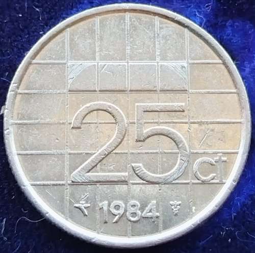 1984  25 Cents      Netherlands          SUN11308*
