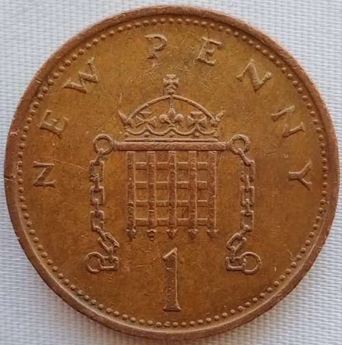 1980  ONE  PENNY    COIN        United Kingdom                         SUN11355*
