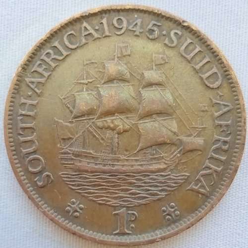 1945    PENNY    COIN        SA                       SUN11423