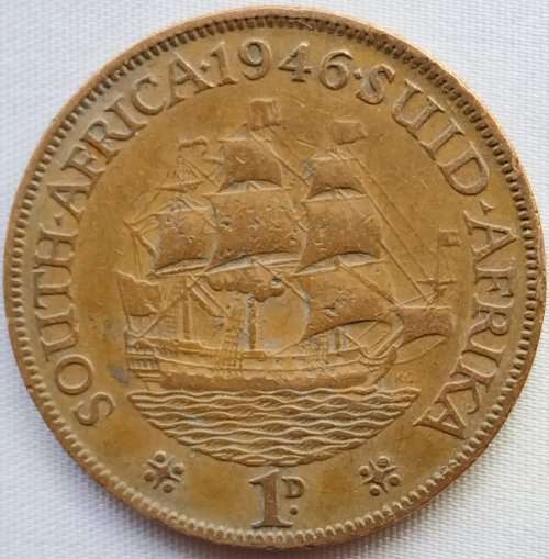 1946   PENNY    COIN        SA                       SUN11436