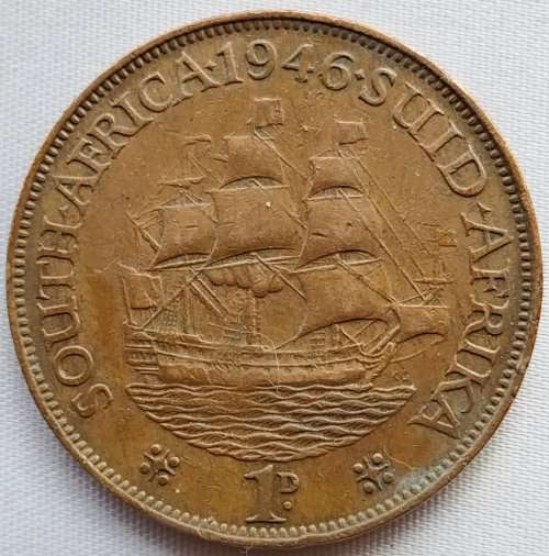 1946   PENNY    COIN        SA                       SUN11441