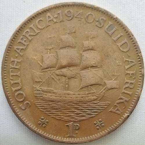 1940    PENNY    COIN        SA                       SUN11452