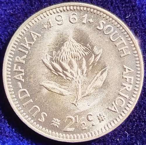 1961      2 1/2 c   Coin    SILVER          SUN11483