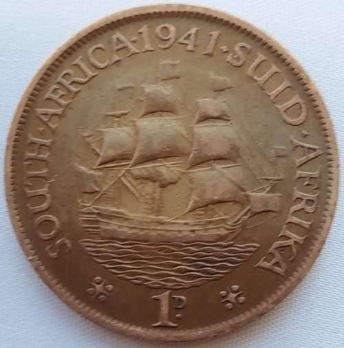 1941   PENNY    COIN        SA                       SUN11531