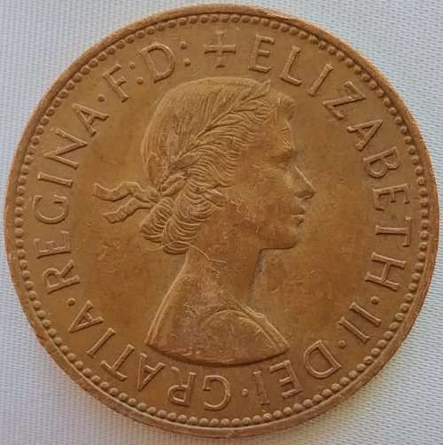 1963-   ONE PENNY COIN   United Kingdom         SUN11578