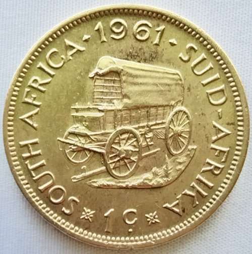 1961   1c   Coin    SA            SUN11623