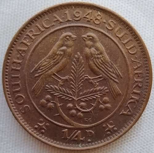 1948  QUARTER  PENNY    COIN        SA                       SUN11628*