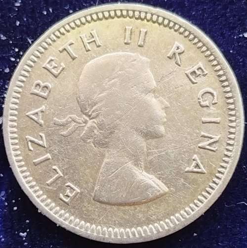 1955  Threepence Coin   SILVER                SUN11638