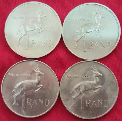 1967 Silver One Rand Coins - 11663