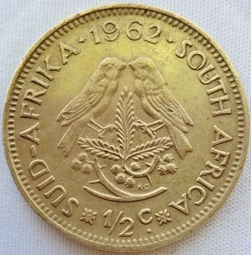 1962   1/2c   Coin                SUN11701