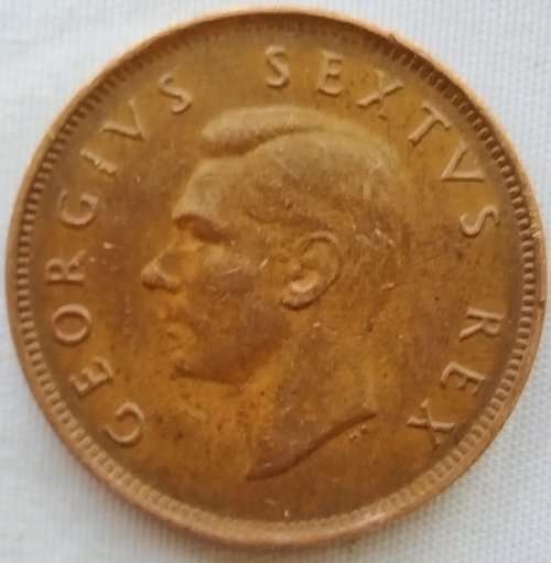 1949    HALF PENNY COIN      SA            SUN11722